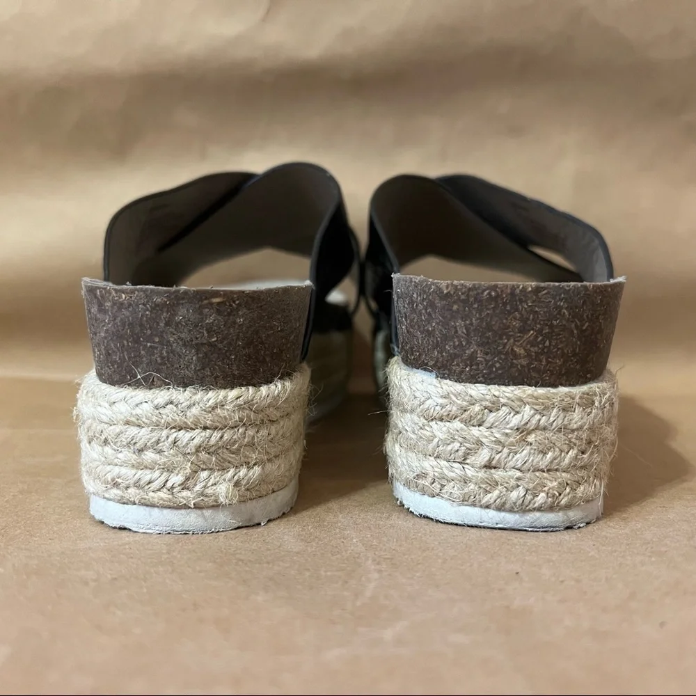 Steve Madden | Hassie Platform Chunky Espadrille Open Toe Slide Sandal Size 7